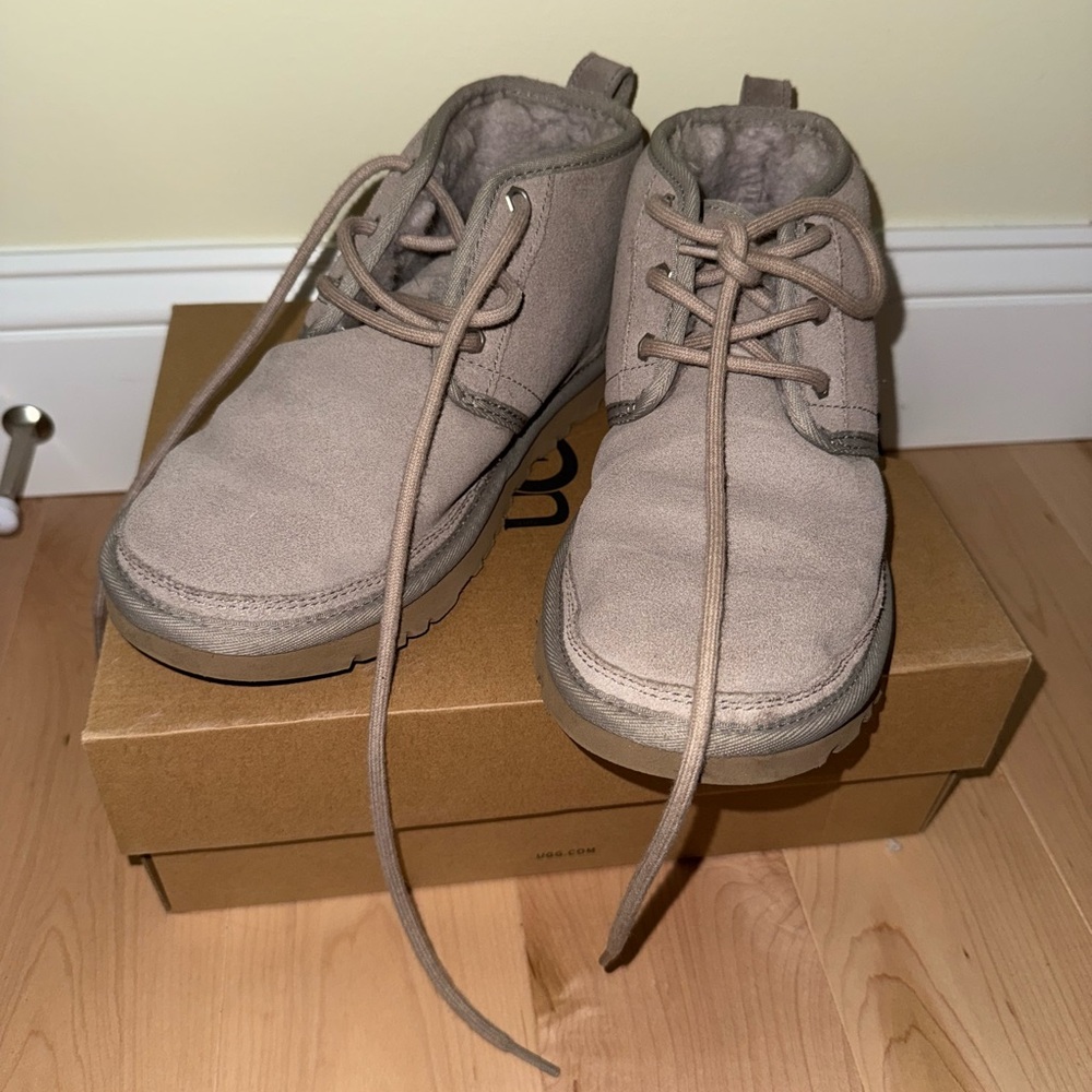 UGG Neumel Boots – Size 7 (Mushroom Color)